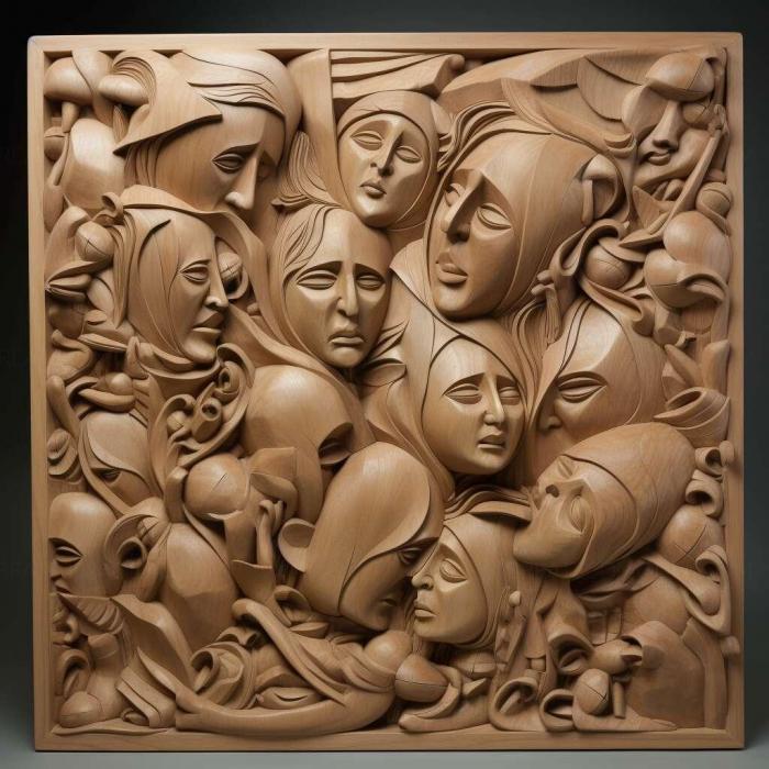 نموذج ثلاثي الأبعاد لآلة CNC 3D Art 